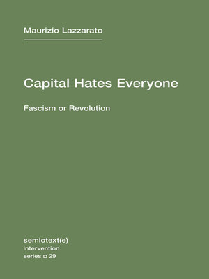 cover image of Capital Hates Everyone